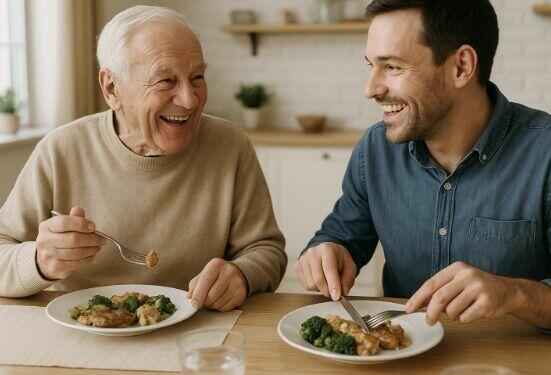 Całodobowa opieka domowa 24/7 w domu seniora z trosą