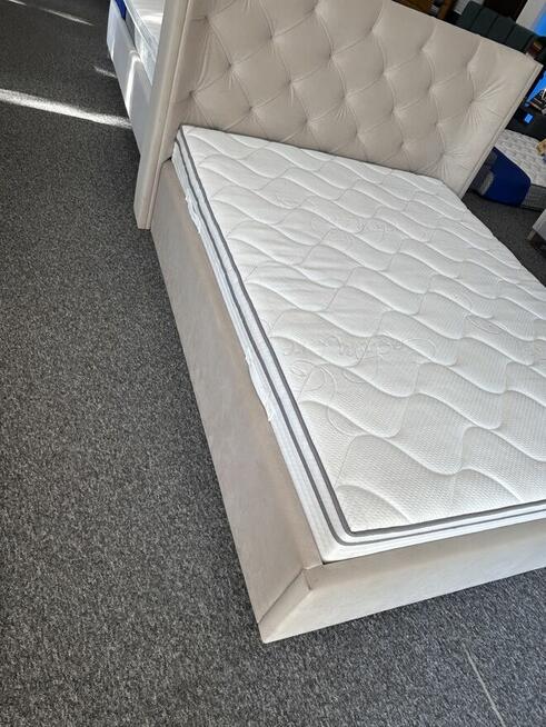 Łóżko tapicerowane 160x200 z pojemnikiem