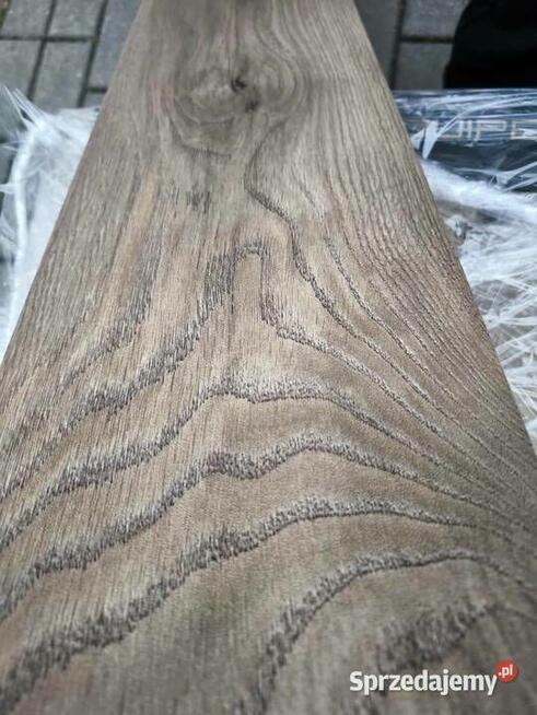 Gres drewnopodobny Taiga Honey matowy 120x20x1 cm