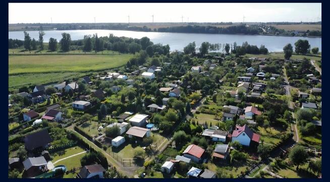 Piękna działka ROD nad jeziorem Żnin