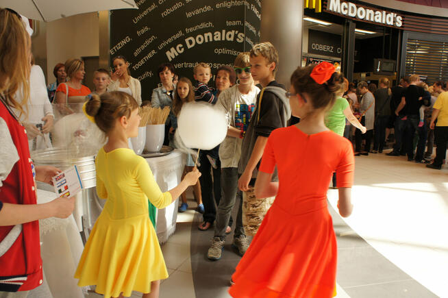 Maszyna do waty cukrowej Części Wata cukrowa Patyki Barwniki