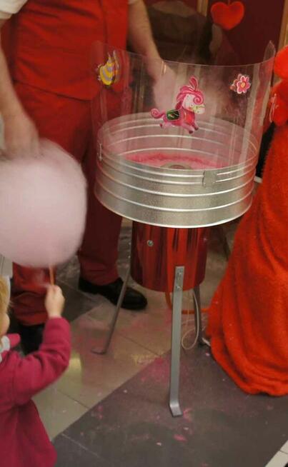 Maszyna do waty cukrowej Części Wata cukrowa Patyki Barwniki