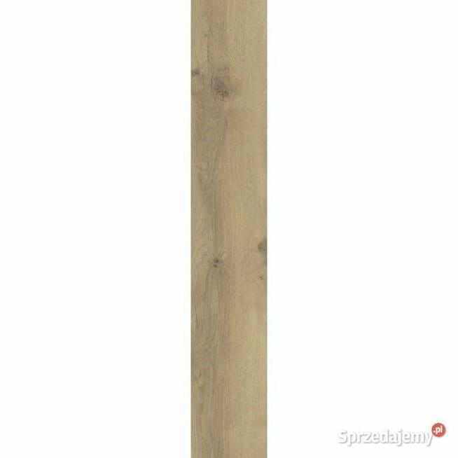 Gres drewnopodobny Taiga Beige matowy 120x20x1 cm