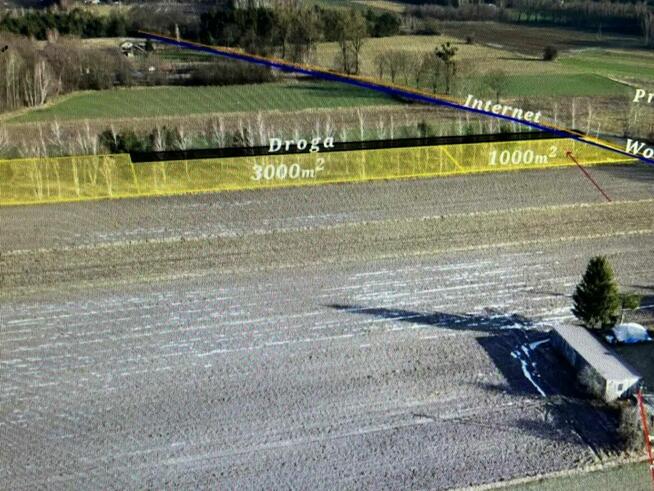 Duża działka z warunkami zabudowy na 5 domów w otulinie lasó