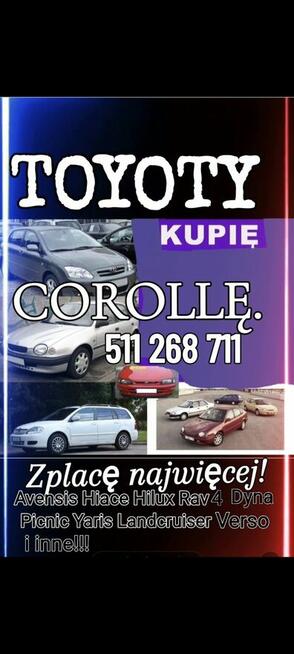 Skup aut toyot toyota corolla avensis hiace hilux verso dyna