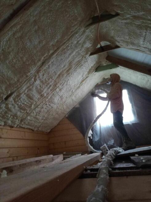 Ocieplenia pianką pur