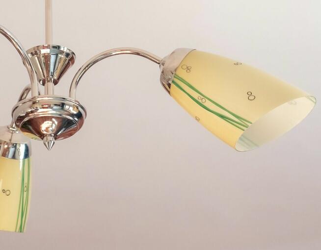 Żyrandol lata 60 New Look Pop-Art Mid-Century Vintage PRL