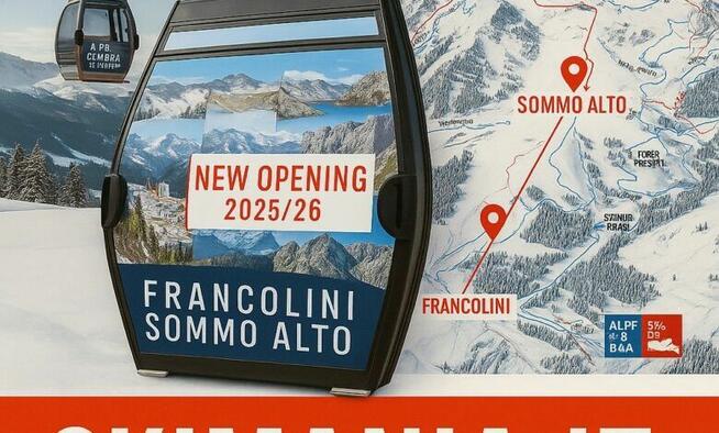 WŁOCHY 2790 zł !na 2026 FREE SKI 104 km tras HB ,karnety