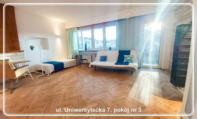 Przytulny pokój - Centrum ul. Uniwersytecka 7