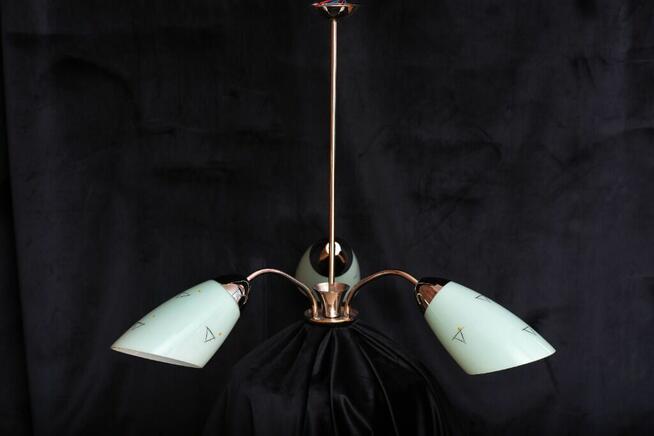 Żyrandol lata 60 New Look Pop-Art Mid-Century Vintage PRL