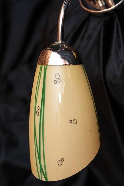 Żyrandol lata 60 New Look Pop-Art Mid-Century Vintage PRL