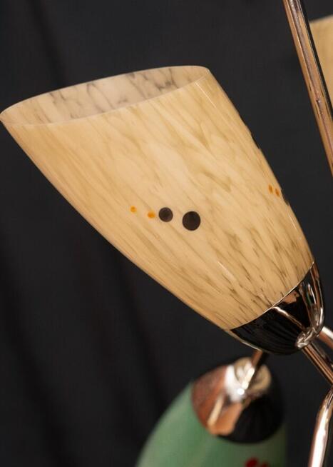 Żyrandol lata 60 New Look Pop-Art Mid-Century Vintage PRL