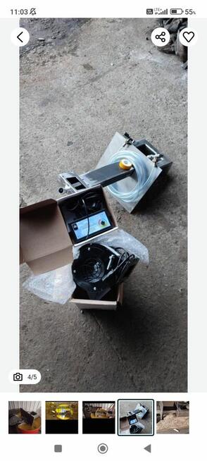 Nowy palnik-wkład na olej do pieca