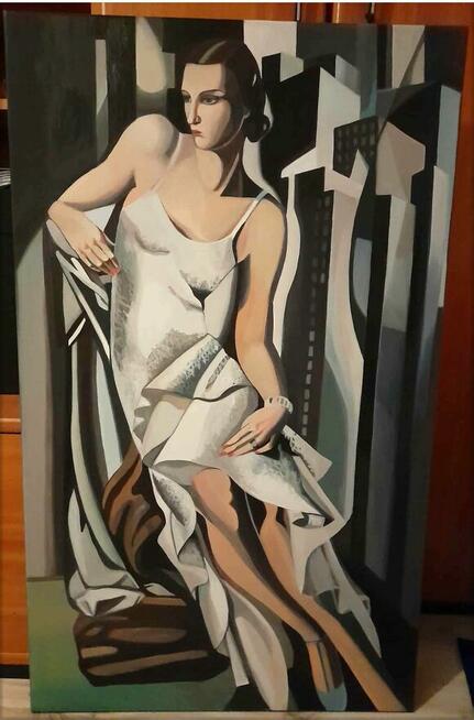 Tamara Łempicka - interpetacja - Allan Bott