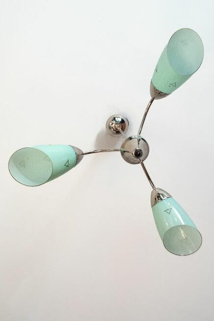 Żyrandol lata 60 New Look Pop-Art Mid-Century Vintage PRL