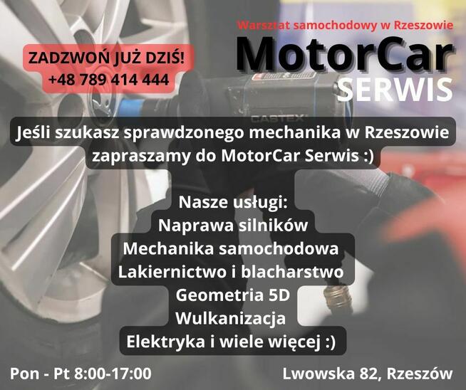 Warsztat Samochodowy w Rzeszowie - MotorCar Serwis