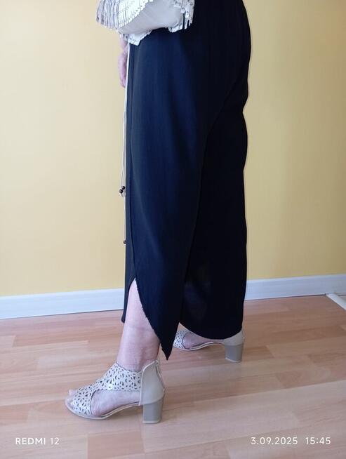 Spódnico spodnie czarne nowe