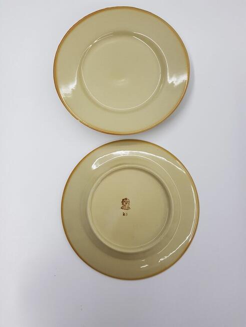 Zestaw talerzyków deserowych z prl-u Tułowice