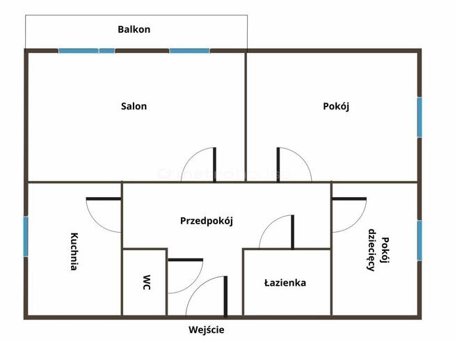 Słońce/przestrzeń/balkon gotowe do wprowadzenia!