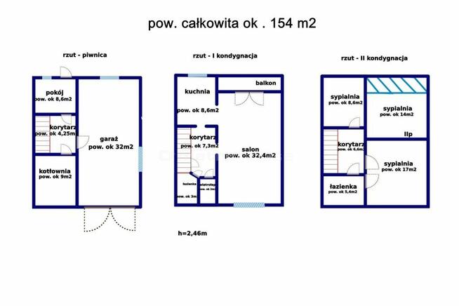 Dom w zabudowie bliźniaczej - Łęg Przedmiejski