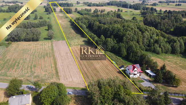 Duża działka rolna na sprzedaż 6,10 ha