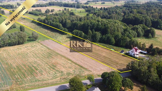 Duża działka rolna na sprzedaż 6,10 ha