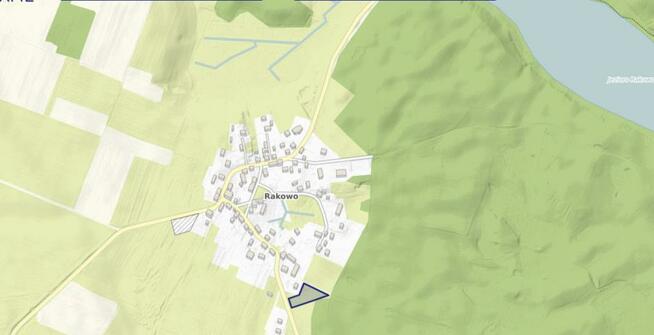 Działka inwestycyjna Rakowo gm. Borne Sulinowo