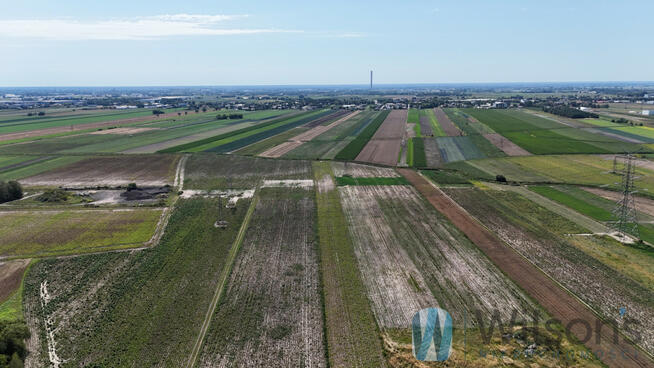 Działka inwestycyjna Pogroszew gm. Ożarów Mazowiecki, Nowowiejska