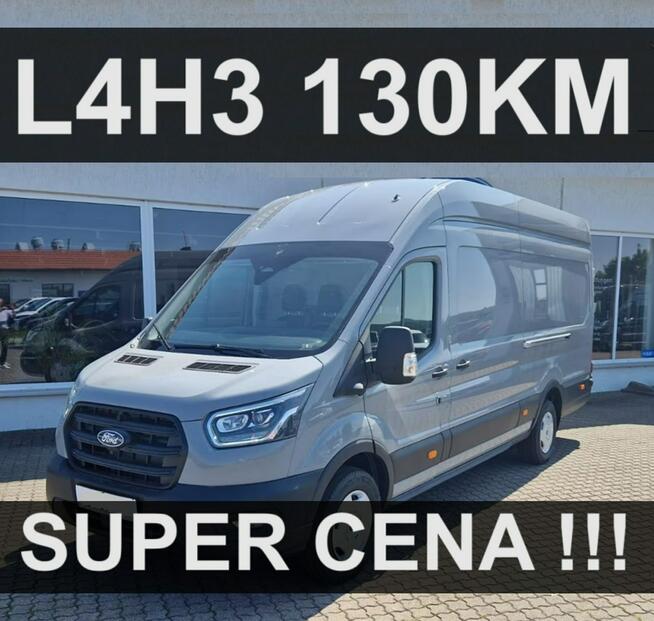 Ford Transit L4H3 130KM Kamera Czujniki parkowania  Niska Cena Od ręki ! 1715zł