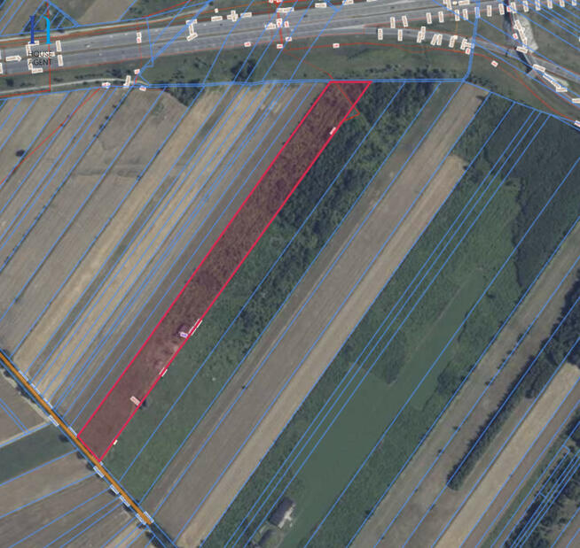 Działka inwestycyjna Stryków,