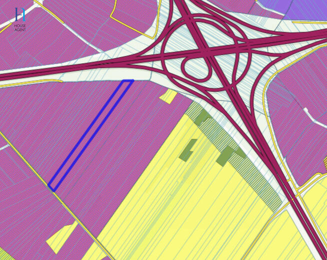 Działka inwestycyjna Stryków,