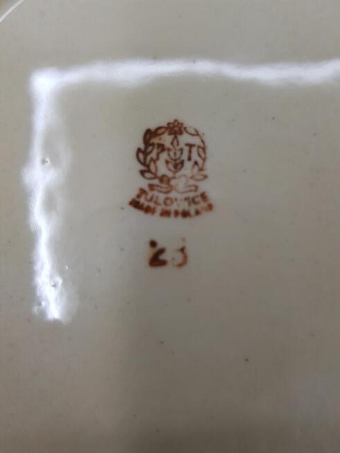 Zestaw talerzyków deserowych z prl-u Tułowice