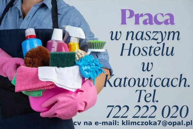 Zatrudnimy Z ORZECZENIEM O NIEPEŁNOSPRAWNOŚCI do sprzątania