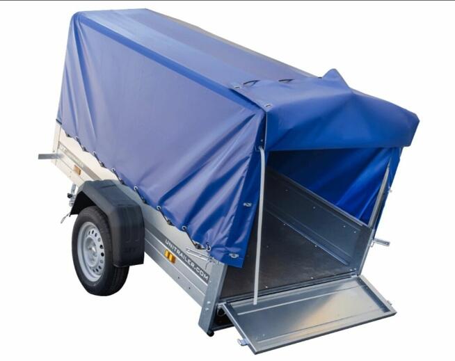 Wynajem przyczep lekkich 750kg wypożyczalnia Zgorzelec