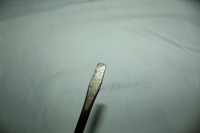 Śrubokręt biały 25 cm czasy PRL