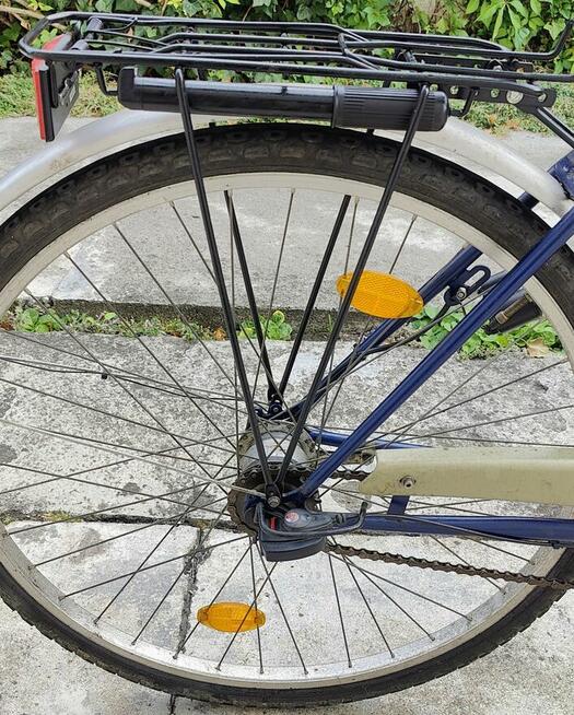 Rower Damski CityStar Koła 28” Kolor Niebieski Stan Bardzo D