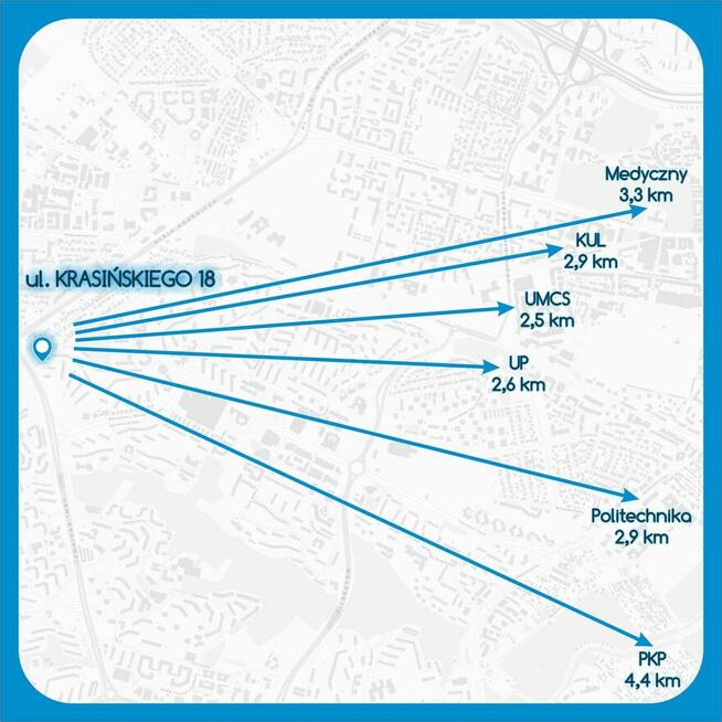 Przytulne mieszkanie dwupokojowe - Krasińskiego 18
