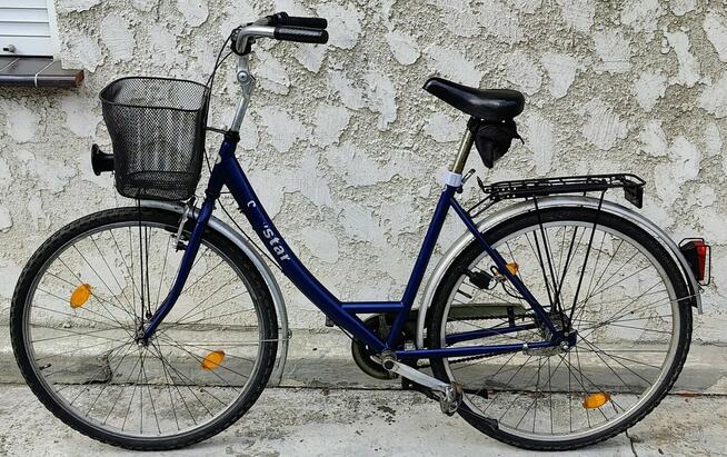 Rower Damski CityStar Koła 28” Kolor Niebieski Stan Bardzo D