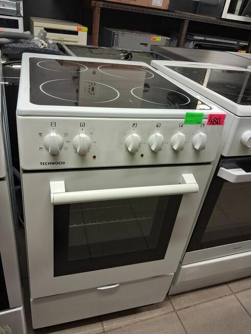 KUCHENKA ELEKTRYCZNA Z BLATEM CERAMICZNYM TECHWOOD