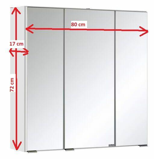 szafka z lustrem do lazienki