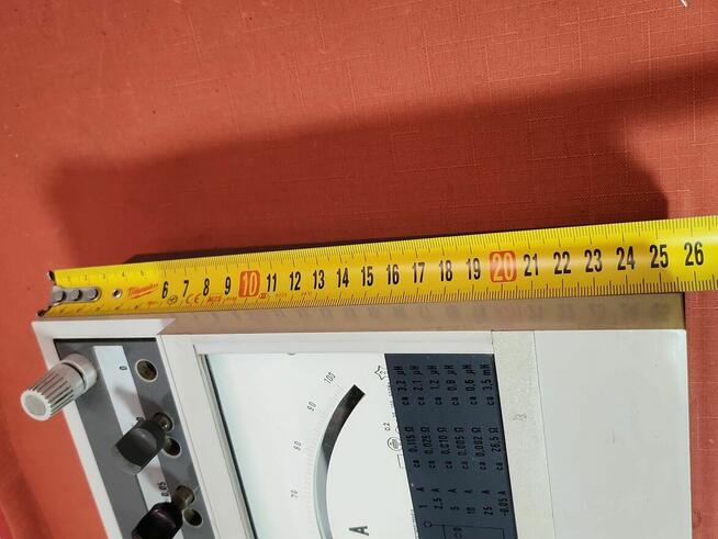 Urządzenie pomiarowe amperomierz