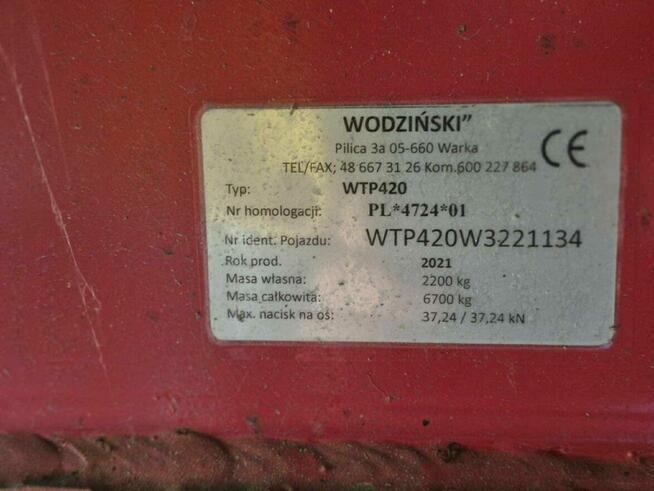 Przyczepa rolnicza WT420