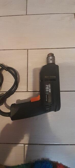 Wiertarka black &decker +wiertla