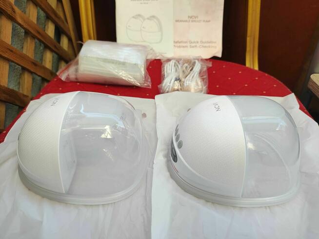 Elektryczny laktator NCVI do karmienia piersią muszlowy