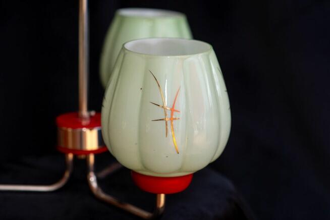 Żyrandol lata 70 New Look Pop-Art Mid-Century Vintage PRL