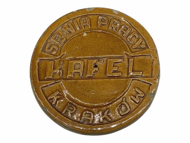 Zatyczka do pieca, Kafel Kraków, rozeta