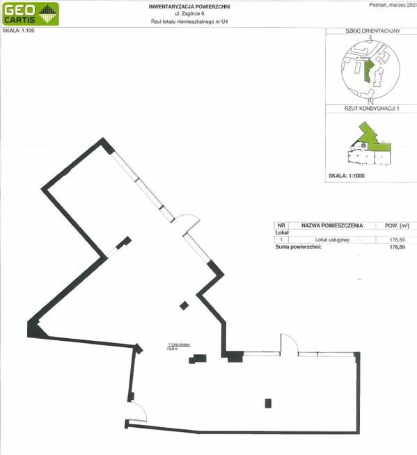 Apartament Usługowy - Poznań