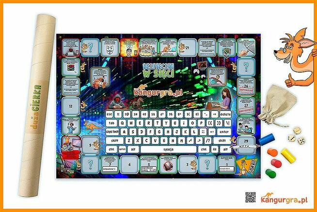 GRY dla SENIORÓW – integracyjne gry planszowe, XXL KangurGra