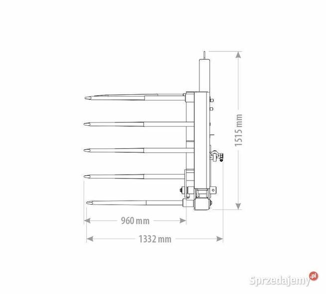 WIDŁY DO ZIELONEK GOLIAT VARIO