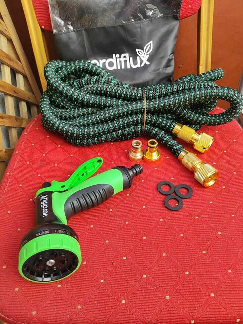 Wąż Ogrodowy do ogrodu na działkę rozciągliwy elastyczny